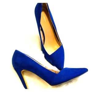 Express Royal Blue Heels